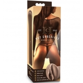 Коричневый мастубратор-вагина Nicole s Kitty - Blush Novelties - в Уфе купить с доставкой