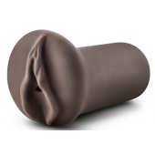 Коричневый мастубратор-вагина Nicole s Kitty - Blush Novelties - в Уфе купить с доставкой