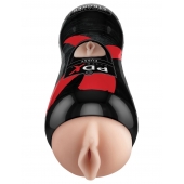 Мастурбатор-вагина Vibrating Pussy Stroker с вибрацией - Pipedream - в Уфе купить с доставкой