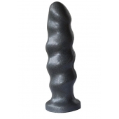 Черная насадка на трусики харнесс Platinum - 16 см. - LOVETOY (А-Полимер) - купить с доставкой в Уфе