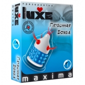 Презерватив LUXE Maxima  Глубинная бомба  - 1 шт. - Luxe - купить с доставкой в Уфе