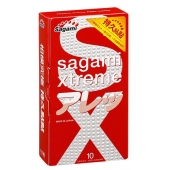 Утолщенные презервативы Sagami Xtreme Feel Long с точками - 10 шт. - Sagami - купить с доставкой в Уфе