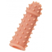 Телесная реалистичная насадка KOKOS Extreme Sleeve 03 с дополнительной стимуляцией - 12,7 см. - KOKOS - в Уфе купить с доставкой