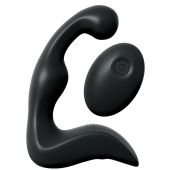 Черный вибромассажер простаты с пультом ДУ Control P-Spot Pro - Pipedream - в Уфе купить с доставкой