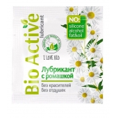 Пробник лубриканта на водной основе Bio Active - 3 гр. - Биоритм - купить с доставкой в Уфе