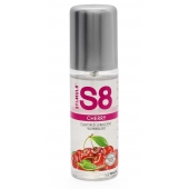 Смазка на водной основе S8 Flavored Lube со вкусом вишни - 125 мл. - Stimul8 - купить с доставкой в Уфе Смазка на водной основе S8 Flavored Lube со вкусом вишни - 125 мл. - Stimul8 - купить с доставкой в Уфе
