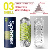 Мастурбатор SPINNER Shell - Tenga - в Уфе купить с доставкой