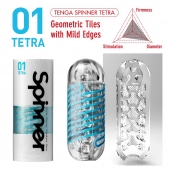 Мастурбатор SPINNER Tetra - Tenga - в Уфе купить с доставкой