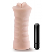 Телесный мастурбатор-ротик Angie - Blush Novelties - в Уфе купить с доставкой