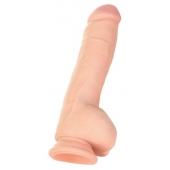 Телесный реалистичный вибратор-ротатор Ulric - 24 см. - ToyFa купить в Уфе с доставкой в Orgasmix.ru Телесный реалистичный вибратор-ротатор Ulric - 24 см. - ToyFa