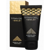 Гель для увеличения члена Titan Gel Gold Tantra - 50 мл. - Titan - купить с доставкой в Уфе