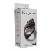 Черное эрекционное виброкольцо Pure Passion Midnight - Lola Games - в Уфе купить с доставкой