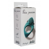 Зеленое эрекционное виброкольцо Pure Passion Midnight - Lola Games - в Уфе купить с доставкой