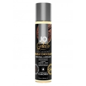 Лубрикант с ароматом шоколада JO GELATO DECADENT DOUBLE CHOCOLATE - 30 мл. - System JO - купить с доставкой в Уфе Лубрикант с ароматом шоколада JO GELATO DECADENT DOUBLE CHOCOLATE - 30 мл. - System JO - купить с доставкой в Уфе