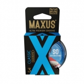 Классические презервативы в пластиковом кейсе MAXUS Classic - 3 шт. - Maxus - купить с доставкой в Уфе