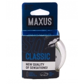 Классические презервативы в пластиковом кейсе MAXUS Classic - 3 шт. - Maxus - купить с доставкой в Уфе