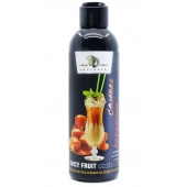Интимный гель-смазка JUICY FRUIT с ароматом солёной карамели - 200 мл. - БиоМед - купить с доставкой в Уфе