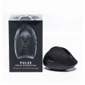 Черный инновационный мужской вибратор PULSE SOLO ESSENTIAL - Hot Octopuss - в Уфе купить с доставкой