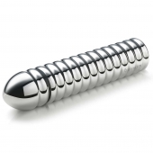 Рельефный фаллос для интенсивного электросекса Groovey George - 20 см. - MyStim - купить с доставкой в Уфе