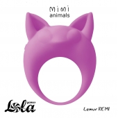 Фиолетовое эрекционное кольцо Lemur Remi - Lola Games - в Уфе купить с доставкой