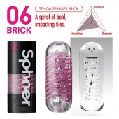 Мастурбатор SPINNER Brick - Tenga - в Уфе купить с доставкой