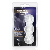 Прозрачный фигурный мастурбатор Master Stroker - Blush Novelties - в Уфе купить с доставкой