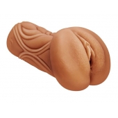Кофейный мастурбатор-вагина Dumpling - Lola Games - в Уфе купить с доставкой