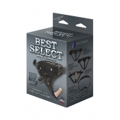 Пояс HARNESS BEST SELECT с вагинальной пробкой - LOVETOY (А-Полимер) - купить с доставкой в Уфе