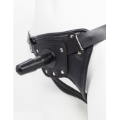 Черный пояс для насадок CLASS STRAP Restyling - LOVETOY (А-Полимер) - купить с доставкой в Уфе