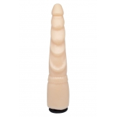 Телесная реалистичная насадка-елочка - 20,5 см. - LOVETOY (А-Полимер) - купить с доставкой в Уфе