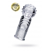 Прозрачная рельефная насадка на палец Ricol - 8 см. - A-toys в Уфе Прозрачная рельефная насадка на палец Ricol - 8 см. - A-toys