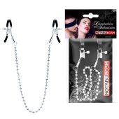 Оригинальные зажимы на соски с бусами - Notabu - купить с доставкой в Уфе