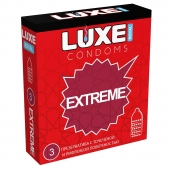 Текстурированные презервативы LUXE Royal Extreme - 3 шт. - Luxe - купить с доставкой в Уфе