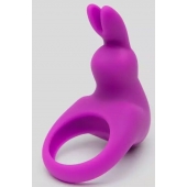 Фиолетовое эрекционное виброкольцо Happy Rabbit Cock Ring Kit - Happy Rabbit - в Уфе купить с доставкой