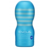 Мастурбатор с охлаждающей смазкой TENGA Original Vacuum Cup Cool - Tenga - в Уфе купить с доставкой Мастурбатор с охлаждающей смазкой TENGA Original Vacuum Cup Cool - Tenga - в Уфе купить с доставкой