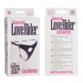 Трусы для страпона с универсальным креплением Universal Love Rider Luxe Harness - California Exotic Novelties - купить с доставкой в Уфе