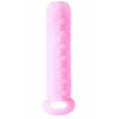 Розовый фаллоудлинитель Homme Long - 13,5 см. - Lola Games - в Уфе купить с доставкой