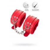 Красные оковы Anonymo из искусственной кожи - ToyFa - купить с доставкой в Уфе