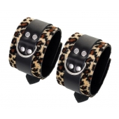 Наручники Anonymo с анималистическим принтом - ToyFa - купить с доставкой в Уфе