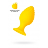 Желтая анальная втулка Riffle - 6 см. - ToyFa в Уфе Желтая анальная втулка Riffle - 6 см. - ToyFa