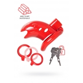 Красный мужской пояс верности из пластика - ToyFa - купить с доставкой в Уфе