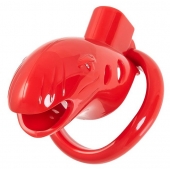 Красный мужской пояс верности из пластика - ToyFa - купить с доставкой в Уфе