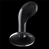 Прозрачный стимулятор простаты Flawless Clear Prostate Plug - 15 см. - Lovetoy - в Уфе купить с доставкой