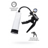 Прозрачная механическая помпа для пениса Viggo - Sexus - в Уфе купить с доставкой