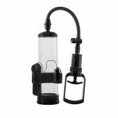Прозрачная вакуумная помпа с вибрацией Vibrating Penis Pump - Dream Toys - в Уфе купить с доставкой