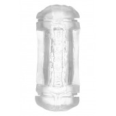 Прозрачный двусторонний мастурбатор Sophia - вагина и анус - Dream Toys - в Уфе купить с доставкой