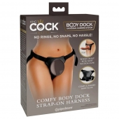 Трусы для фиксации насадок с присоской Comfy Body Dock Strap-On Harness - Pipedream - купить с доставкой в Уфе