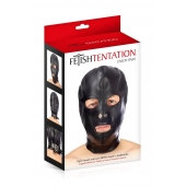 Маска-шлем с прорезями для глаз и рта - Fetish Tentation - купить с доставкой в Уфе