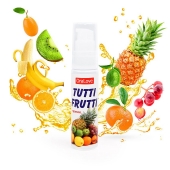 Гель-смазка Tutti-frutti со вкусом тропических фруктов - 30 гр. - Биоритм - купить с доставкой в Уфе