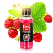 Массажное масло Eros fantasy с ароматом земляники - 50 мл. - Биоритм - купить с доставкой в Уфе